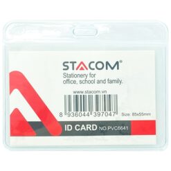 Bảng Tên Nhựa Ngang PVC Stacom ID-PVC6641