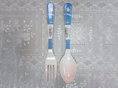 Bộ Muỗng Nhựa Melamine Nĩa Dài Nhỏ - Small Spoon & Fork