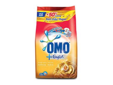 Bột giặt OMO comfort tinh dầu thơm nồng nàn 5.5kg