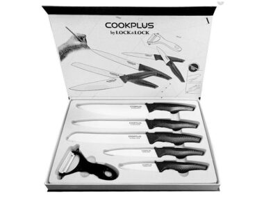 Bộ dao nhà bếp 6 món: 5 dao và 1 dụng cụ gọt vỏ trái cây - CKK101S01