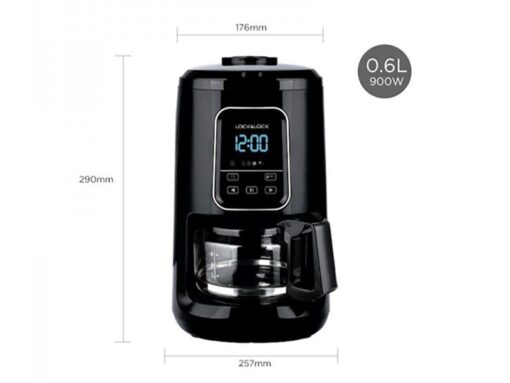 Máy pha cà phê L&L Digital Coffee Machine 0.6L - Màu đen - EJC531