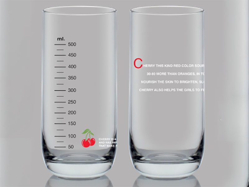 Ly Chia Vạch TOP DRINK- 625 ml – Cherry