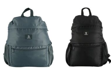 Ba lô du lịch gấp gọn Foldable backpack -hiệu Travel Zone - Màu đen/xám - LTZ861