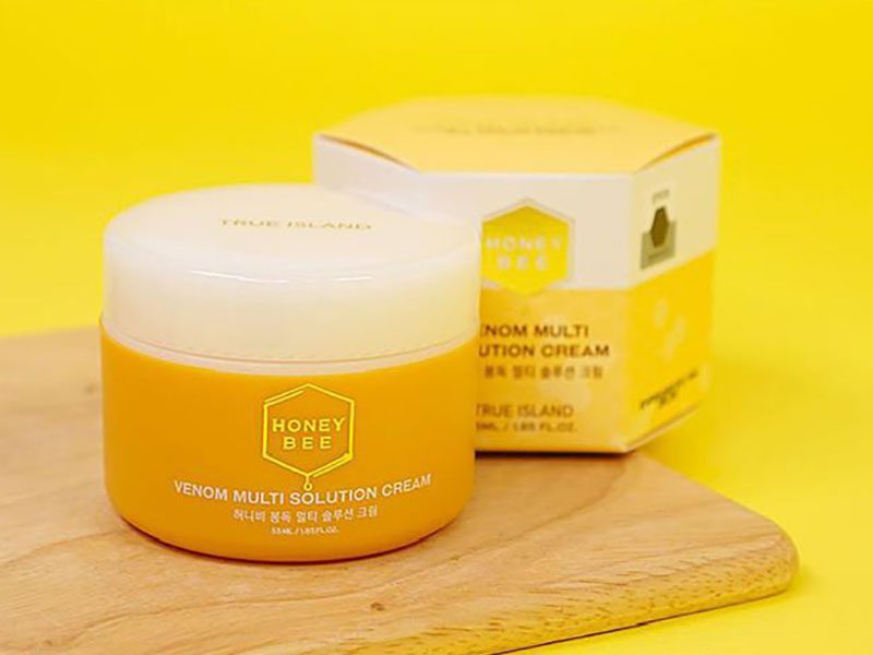 Kem True Island Honey Bee Venom Multi Solution Cream – danh Cho Da Dầu Mụn