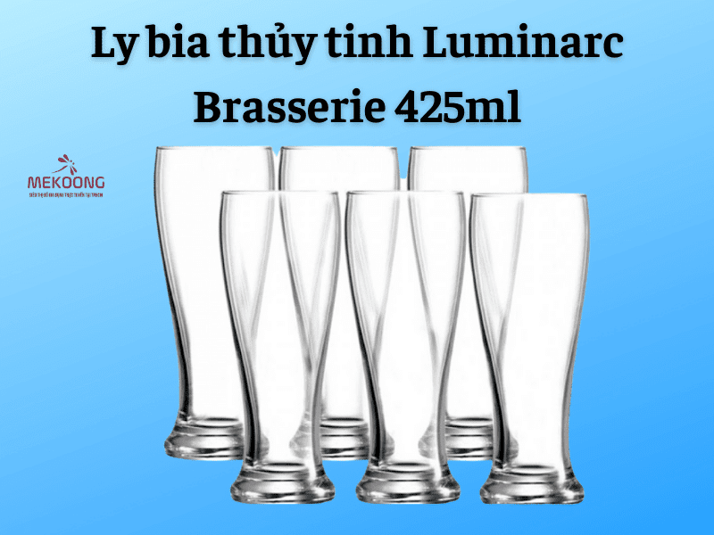 Ly bia thủy tinh Luminarc Brasserie 425ml