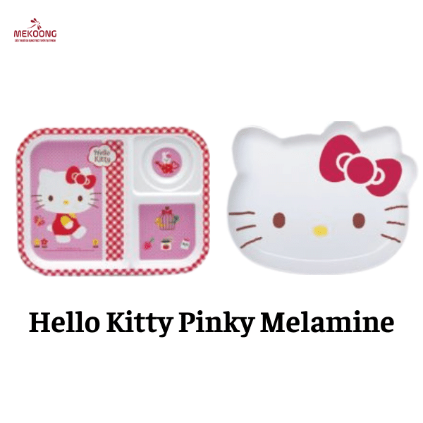 Hello Kitty Pinky Melamine
