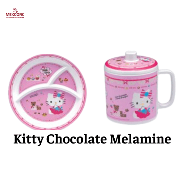 Kitty Chocolate Melamine