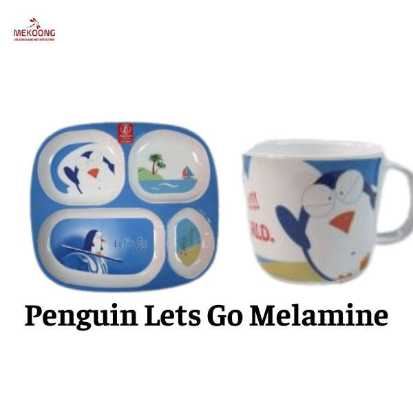 Penguin Lets Go Melamine