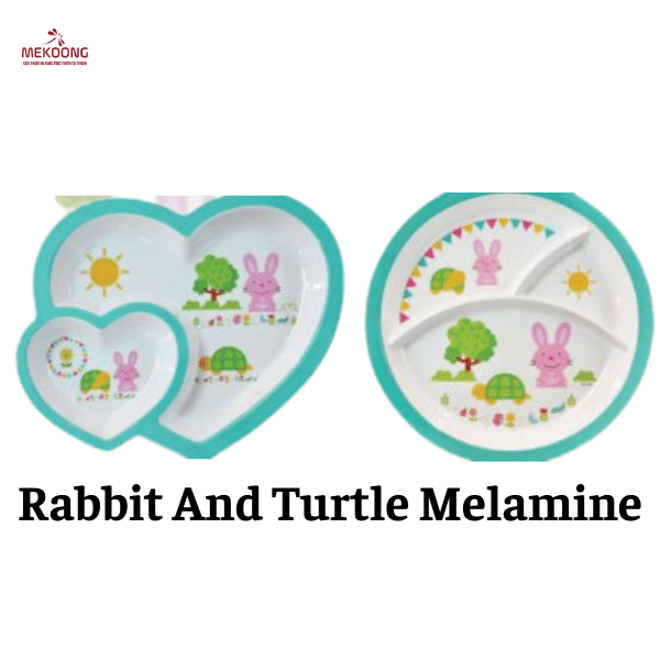 Rabbit And Turtle Melamine