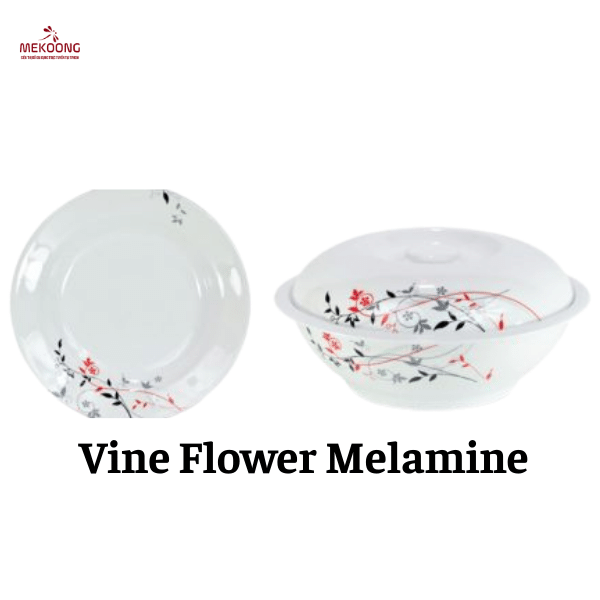 Vine Flower Melamine