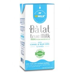 Sữa tươi tiệt trùng VPmilk Grow vị chuối có đường 180ml