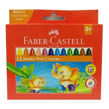 Bút Sáp Màu Jumbo Faber-Castell-120040 - 12 Màu