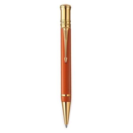 Bút Bi Parker Duofold 2014 Big Red Cài Vàng