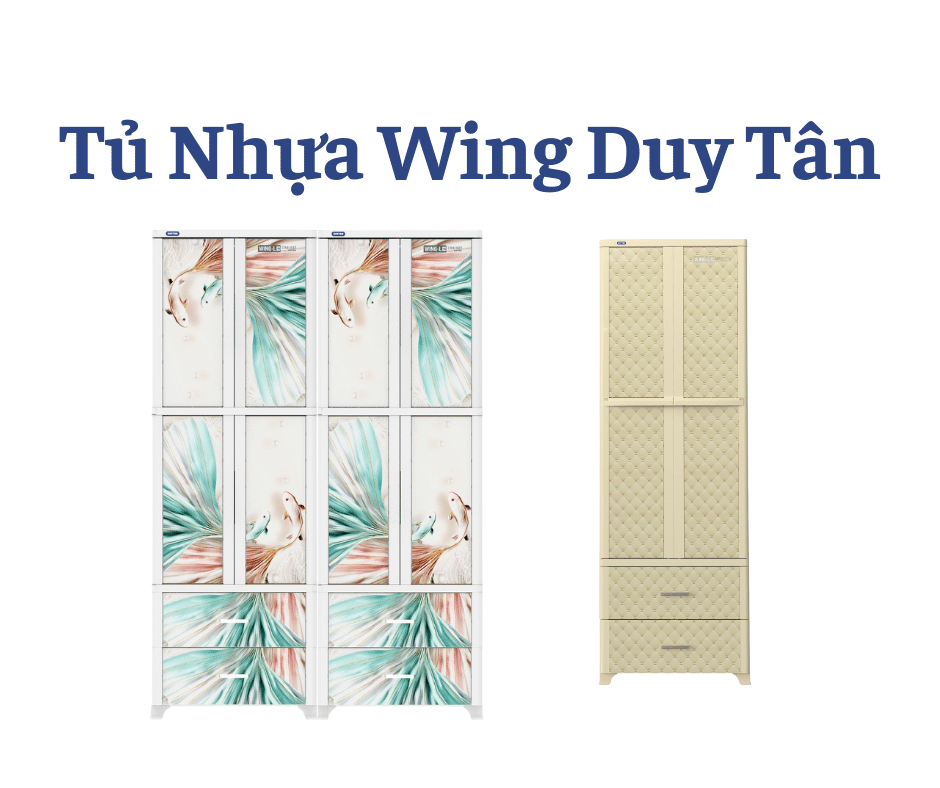 Tủ Nhựa Wing Duy Tân Mekoong (Facebook Post) - tủ nhựa duy tân treo quần áo