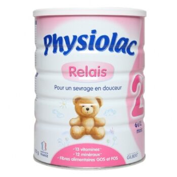 Sữa Physiolac Relais số 2 900g (6 - 12 tháng)