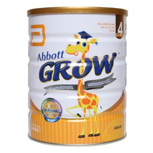 Sữa Abbott Grow 4 hương vani 900g (Trên 2 tuổi)