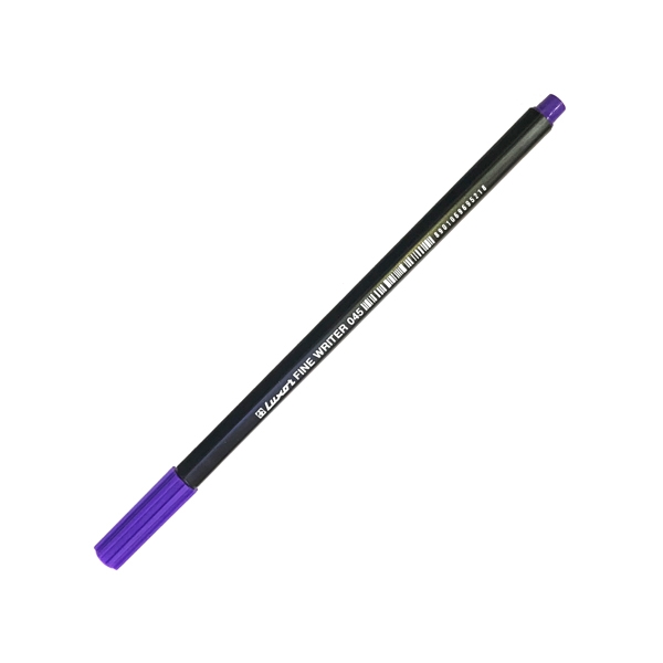 Bút Dạ Kim 0.45mm Luxor 15306 - Màu Tím Đậm (Violet)