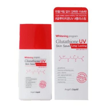 Kem chống nắng Angel's Liquid Whitening Glutathione UV Skin Save