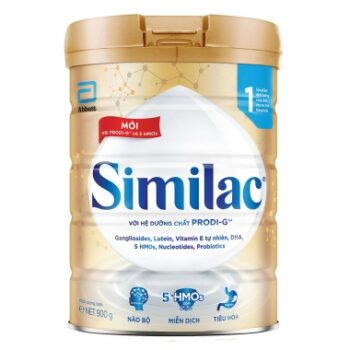 Sữa bột Similac 5HMOs số 1 - 900g (0 - 6 tháng)