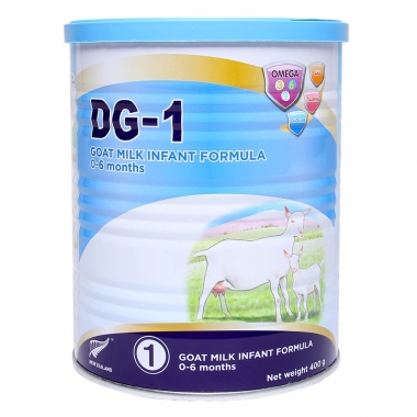 Sữa dê công thức DG-1 400g (0 - 6 tháng)
