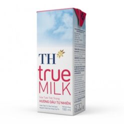Sữa tươi tiệt trùng hương dâu TH True Milk 180ML