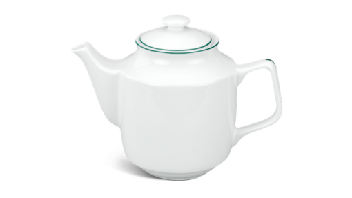 Bình trà 0.7 L - Jasmine - Chỉ Xanh Lá Quà Tặng Gốm Sứ