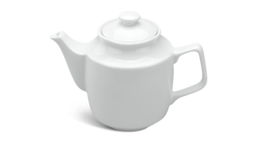 Bình trà 0.7 L - Jasmine - Trắng Quà Tặng Gốm Sứ