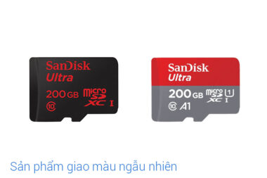 Thẻ nhớ MicroSD 200 GB SanDisk Class 10 Quà Công Nghệ