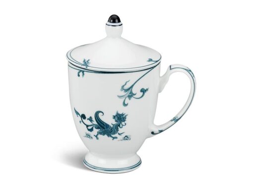 Ly sứ Minh Long Hoàng Cung Lạc Hồng 0.30L dùng uống trà in logo SeAbank HG