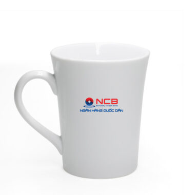 Ly sứ trắng TCT 1015 In Logo quà tặng NCB HG
