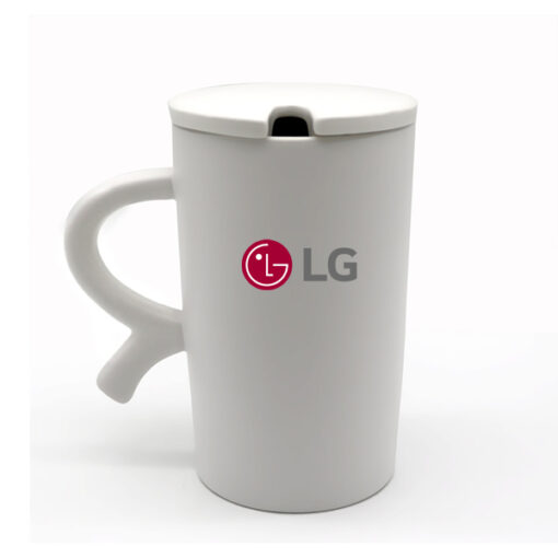 Ly sứ trắng TCT 1026 In Logo quà tặng LG HG