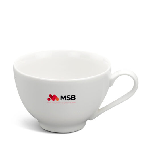 Tách Cappuccino Minh Long 0.28 L – Daisy Ly’s – Trắng Ngà in logo MSB HG