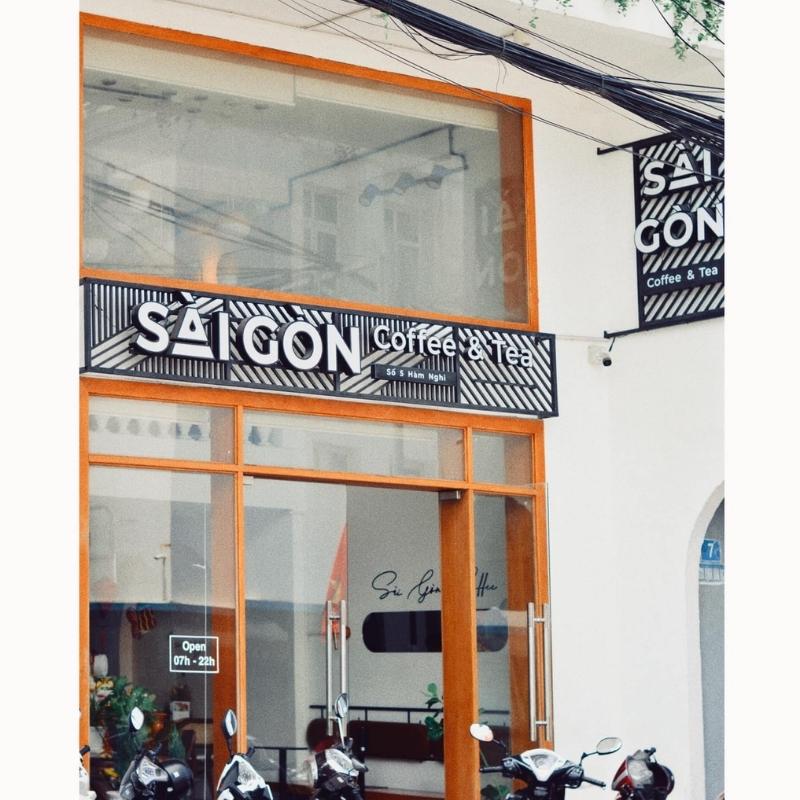Quán Saigon Cofee & Tea – Quán Cafe Chill Sài Gòn Có View Đẹp