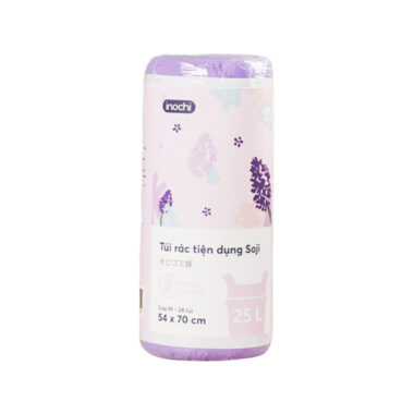 Túi rác tiện dụng Soji 25L x 28 túi (Size M) Hương Lavender TDRMK24 inochi