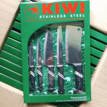 Bộ 2 dao Kiwi tiện lợi ( 850,504) cán gỗ – dao thái lan
