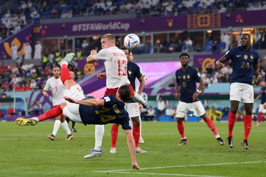 Kết Quả Trận Pháp vs Đan Mạch World Cup 2022