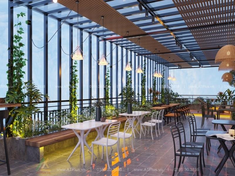 Ưu điểm và nhược điểm của thiết kế quán cà phê trên sân thượng