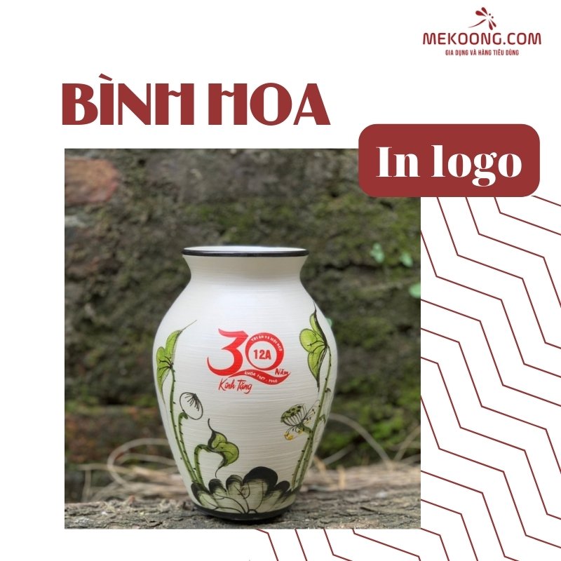 Bình Hoa in Logo 