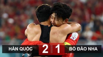 Kết quả Highlights Hàn Quốc vs Bồ Đồ Nha World Cup 2022