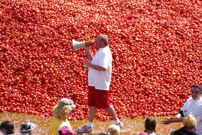 Nguồn gốc lễ hội ném cà chua