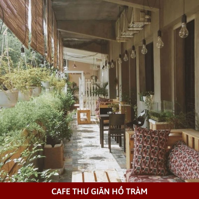Cafe thư giãn Hồ Tràm 