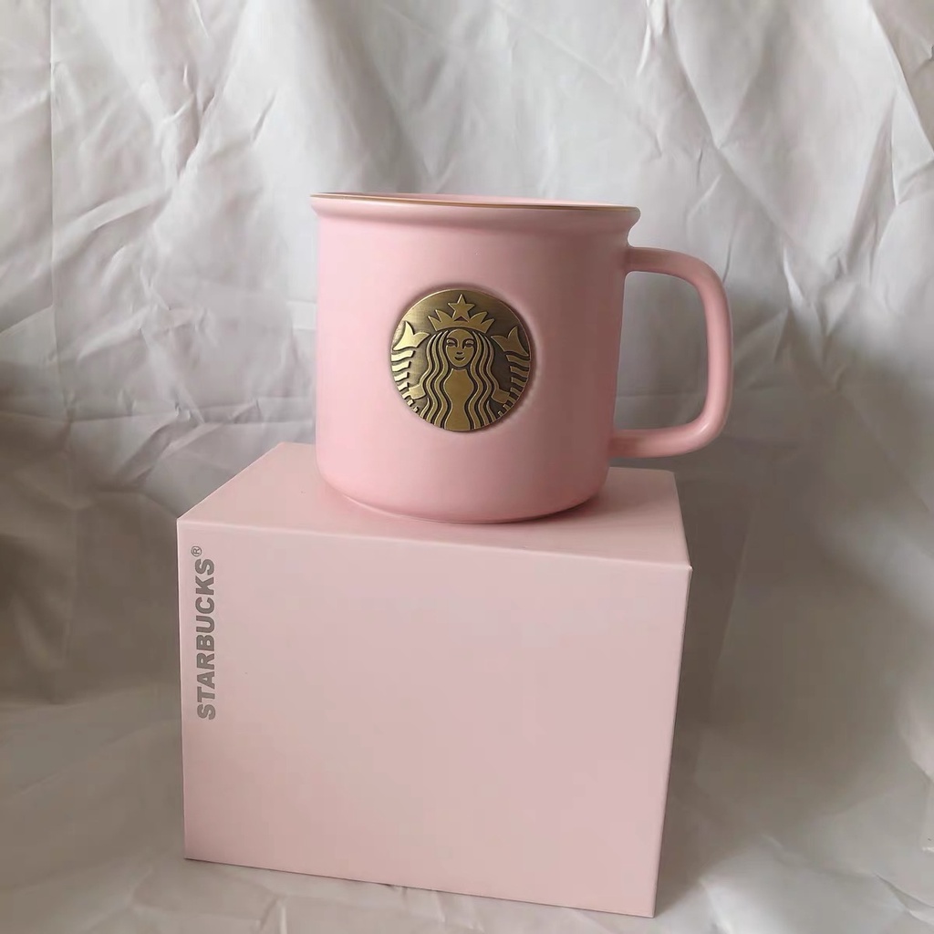 Ly Starbucks chính HÃNG màu hồng