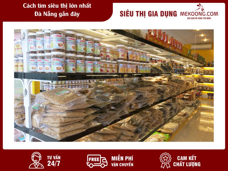 Cách tìm siêu thị lớn nhất Đà Nẵng gần đây